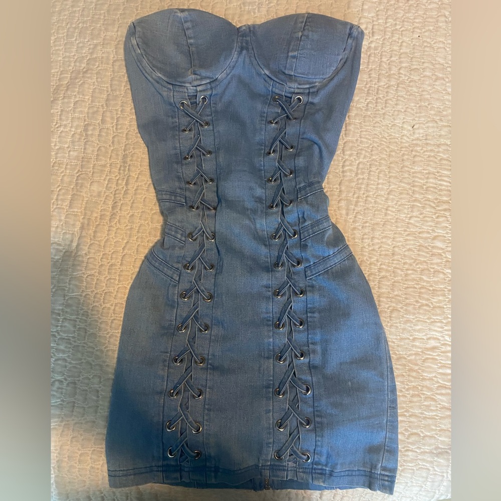Corset mini dress